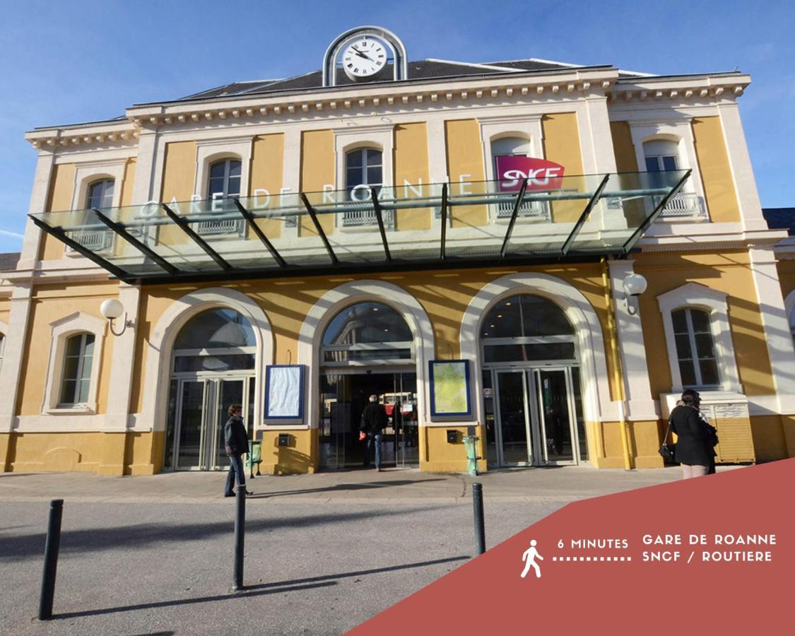 Artgrey * Ideal Pro * Roanne Secteur Gare Et Rue Pietonnes Εξωτερικό φωτογραφία